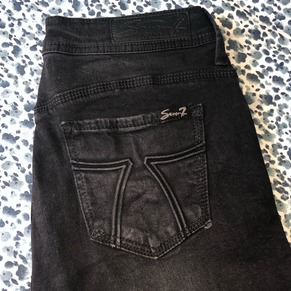 NWOT Seven7 Black Legging Jeans - Picture 3 of 7